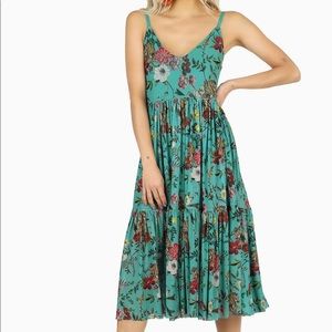 Blackmilk Tropical Tigers Midaxi Dress